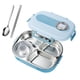 thumbnail image 1 of Caja Bento aislada de acero inoxidable for microondas con cuchara y tenedor for sopa, 1 of 6