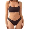 thumbnail image 2 of LSLJS Women's Large Seamless Steel Ring Underwear And Underwear Set, Lingerie Sets, 2 of 5