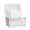 White, variant on NexTone Wipes Dispenser, One-Handed Operation Wipe Holder for Baby & Adult, Seal-Designed Wipes Container for Bathroom Keep Diaper Wipes Fresh (White)