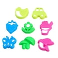 thumbnail image 5 of WHAMVOX 8pcs Play Sand Molds Beach Sand Toys Set Sand Tray Toys Sand Molds Set for Kids(Flower Butterfly/ Random Color), 5 of 8