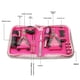 thumbnail image 4 of Kit Herramientas Reparación Hogar 23 Piezas, Juego Herramientas Mano Multifuncional Rosa para Hogar, Herramienta Reparación Portátil para Mujeres para Reparación Hogar Bricolaje, 4 of 8