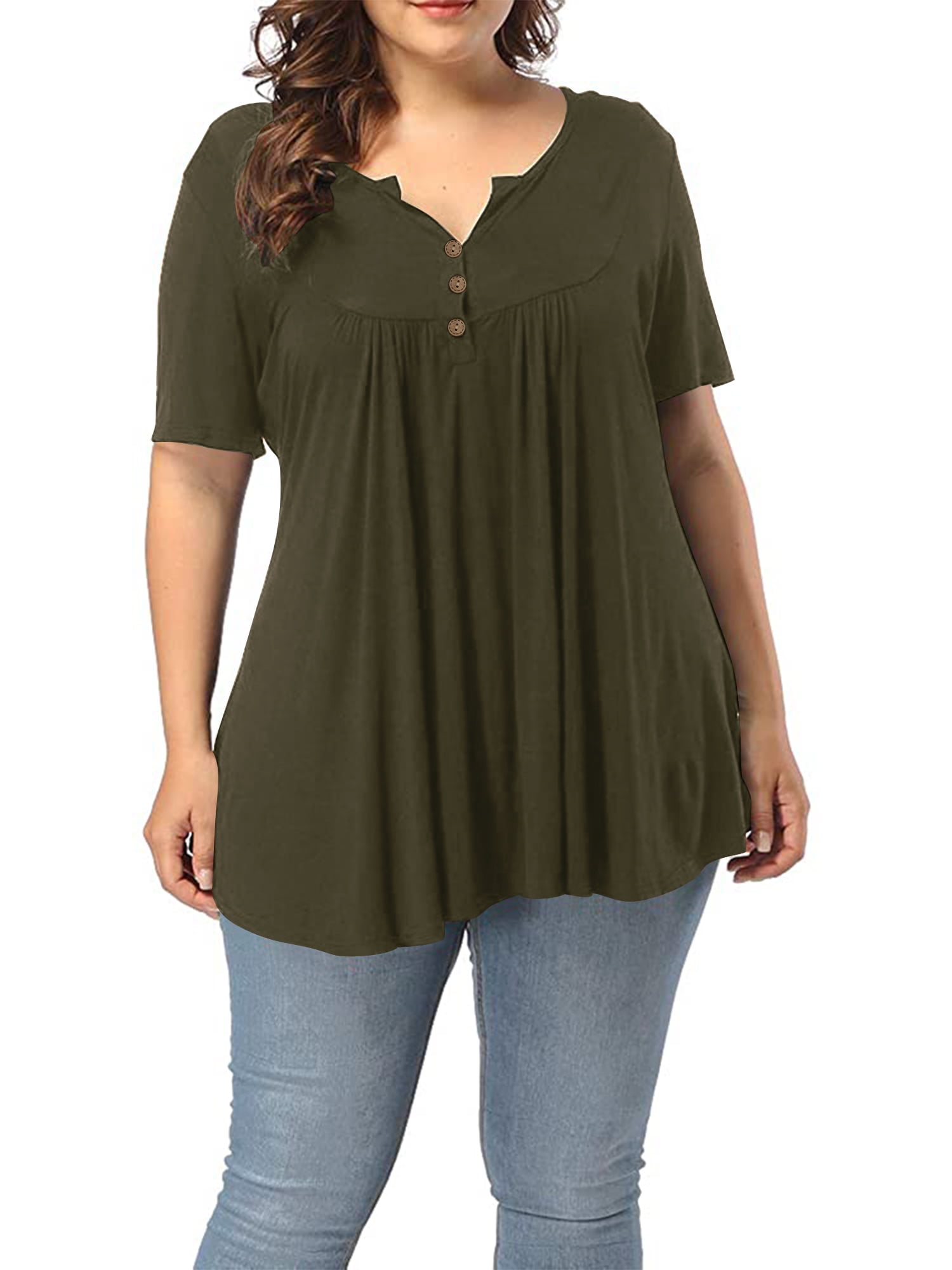 summer shirts plus size