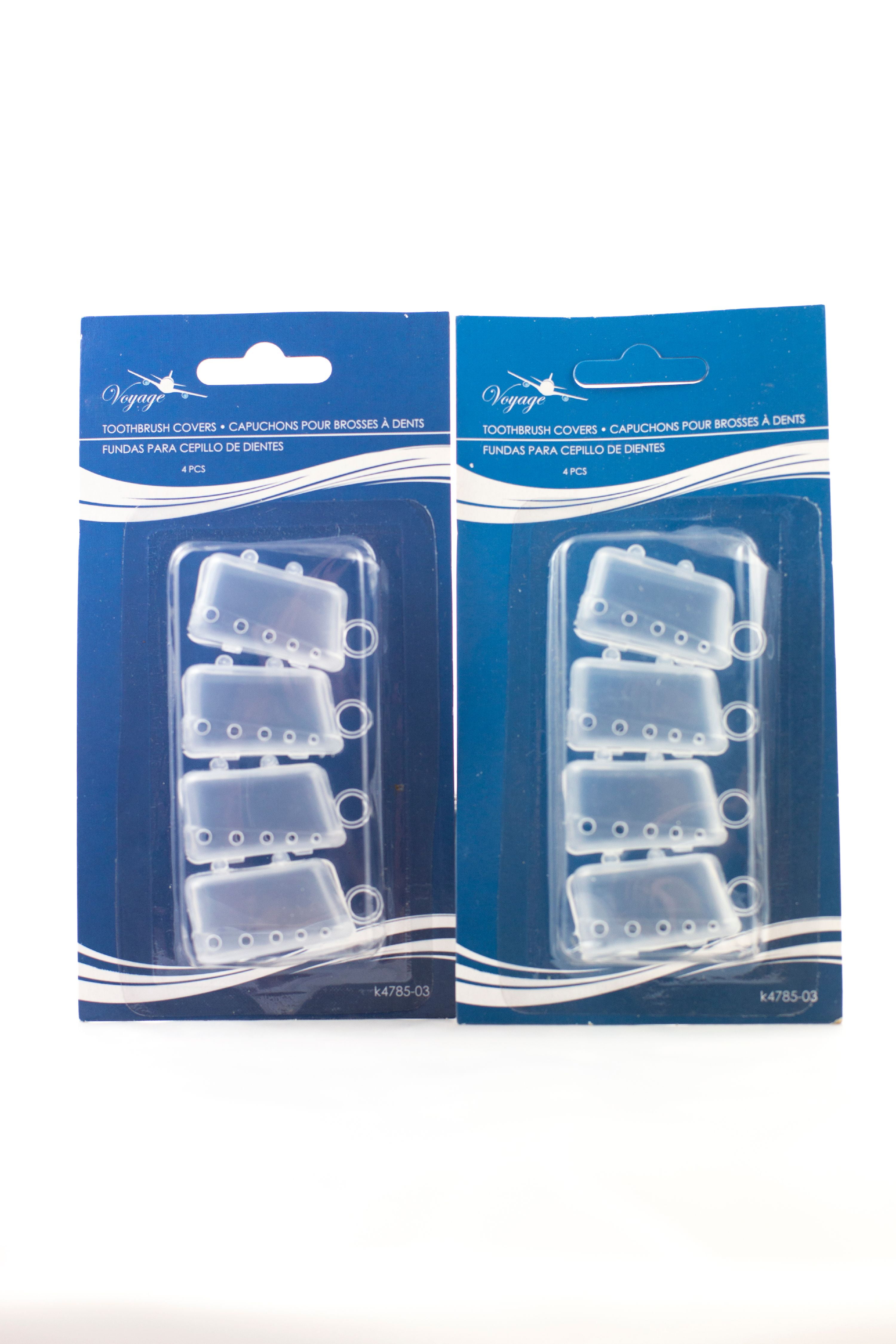 Lot of 8 Travel Toothbrush Head Cover Case Toothbrush Cover