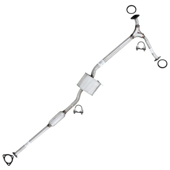 Stainless Steel Exhaust Resonator Y-Pipe Assembly Fits 1998-2002 Honda Accord 3.0L - Direct Fit