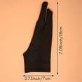 thumbnail image 6 of Top Sales 5 Pack Artist Gloves for Tablet Digital Drawing Glove Two Fingers Thicken Palm Rejection Graphics Pad (S), 6 of 8