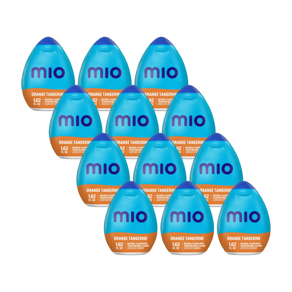 MiO Liquid Water Enhancer Orange Tangerine 1.62 oz (Pack of 12)