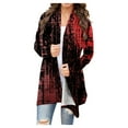 thumbnail image 2 of Fesfesfes Cardigans for Women Halloween Print Cardigan Tops Loose Long Sleeve Shirts Fall Coat Casual Cardigan Blouse Fall Saving, 2 of 7