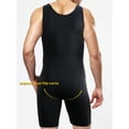 thumbnail image 3 of Men's Solid Color Vest Shaping Bodysuit, 3 of 5