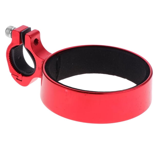 Portavasos ligero para bicicleta, portavasos para bebidas de café, soporte para manillar - rojo kusrkot Soporte para taza de café