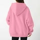 thumbnail image 5 of Sudadera con capucha gris,Blusa con capucha y cuello en V para mujer, top informal de manga larga con bolsillo, corte holgado y suave, camiseta de color liso para ropa urbana, sopatenor, 5 of 9