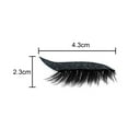 thumbnail image 5 of opvise 8Pcs Eyelid Line Sticker Remove Easily Anti-fall Breathable Make-up Eyeliner Eyeshadow Sticker for Shopping, 5 of 8