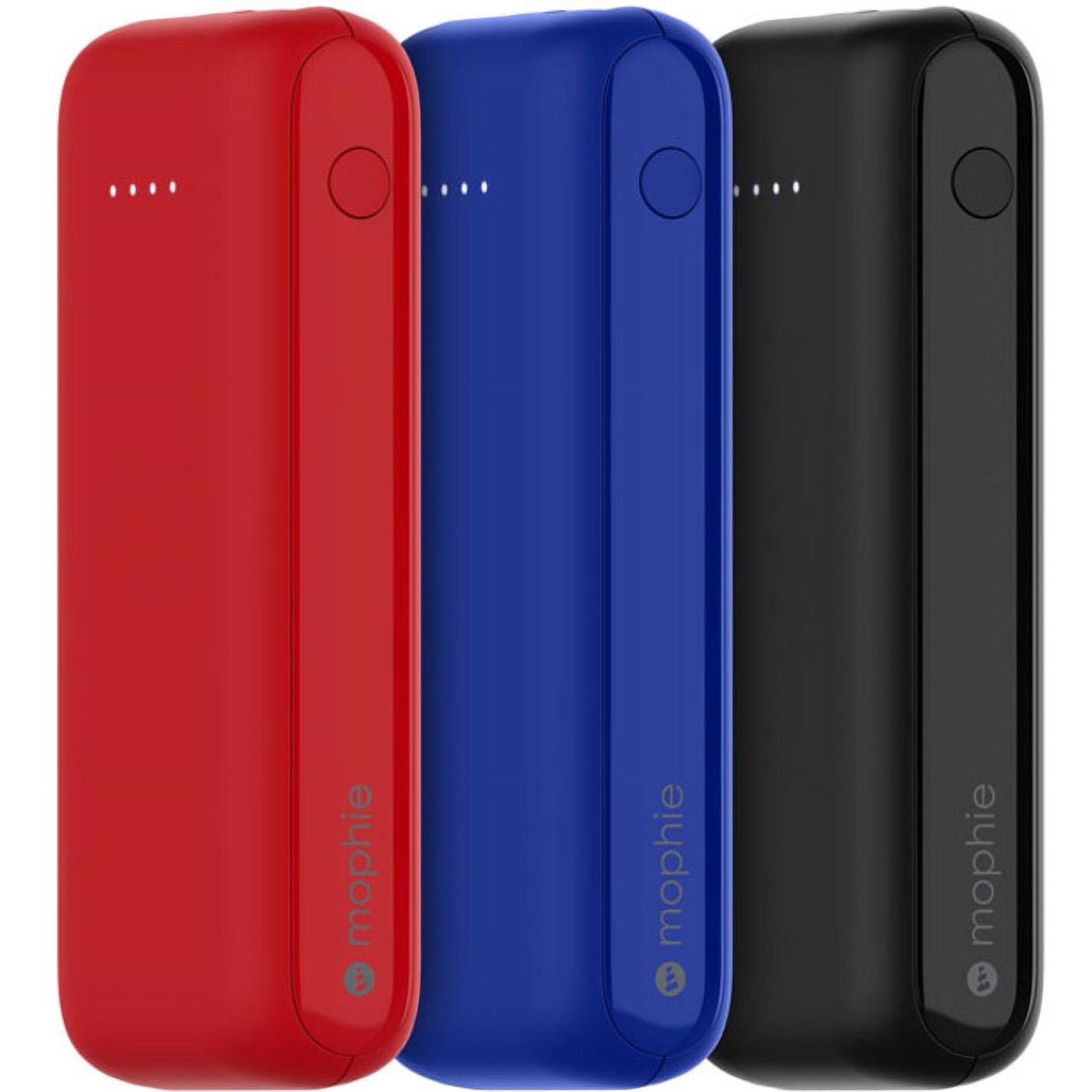 Mophie PowerBoost Portable Battery, 5,200 mAh, 4.25"H x 1.89"W x 0.89"D, Black, 401103680
