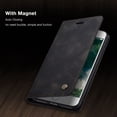 thumbnail image 3 of iPhone 6s Plus Wallet Case, iPhone 6 Plus Case,Shockproof Premium Leather Magnetic Flip Folio Stand Protective Cover,Black, 3 of 8