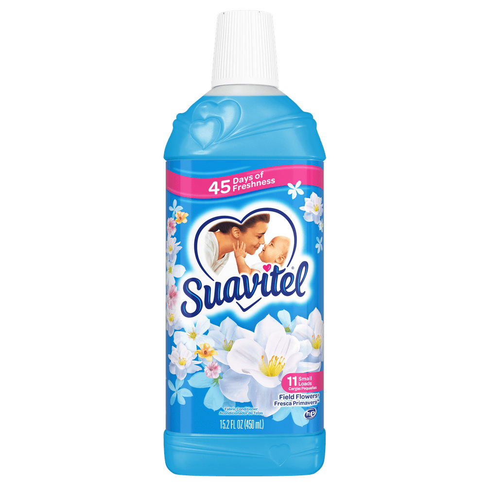 Suavitel Liquid Fabric Softener, Field Flowers 11 Small Loads