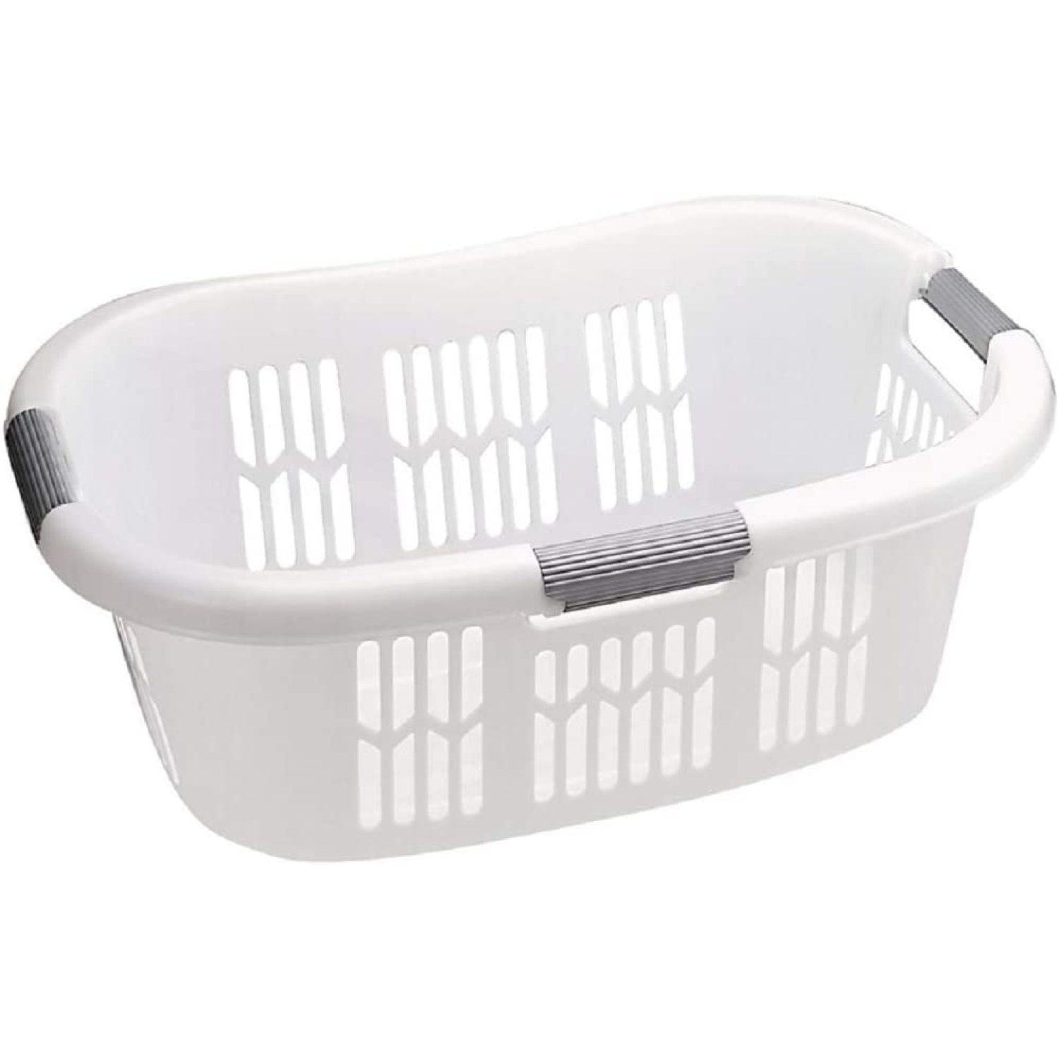 CYQUIO FG299787WHT Hip Hugger Laundry Basket