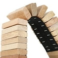 thumbnail image 3 of HILABEE Castanets Clapper Shaker Percussion Instrument Wood Color, 3 of 4