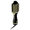 "Hot Tools Professional Charcoal-Infused One-Step Blowout Styling Tool in Black/Gold "