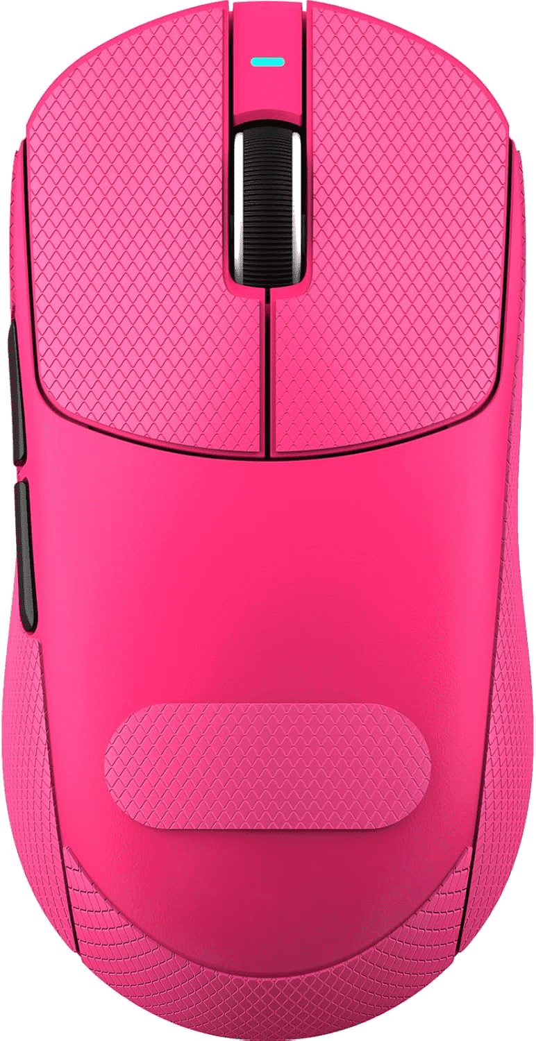 ATTACK SHARK X8 SE Wireless Gaming Mouse, Tri-Mode 2.4G/USB-C Wired/Bluetooth, PAW3311 Sensor, 25000 DPI, 55g Lightweight Design, 500mAh Battery, Grip Tape Included, Berry