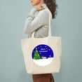 thumbnail image 3 of CafePress - Himalayan Merry Christmas Tote Bag - Unisex Canvas Tote Bag, Beige, 1-Piece, 3 of 7