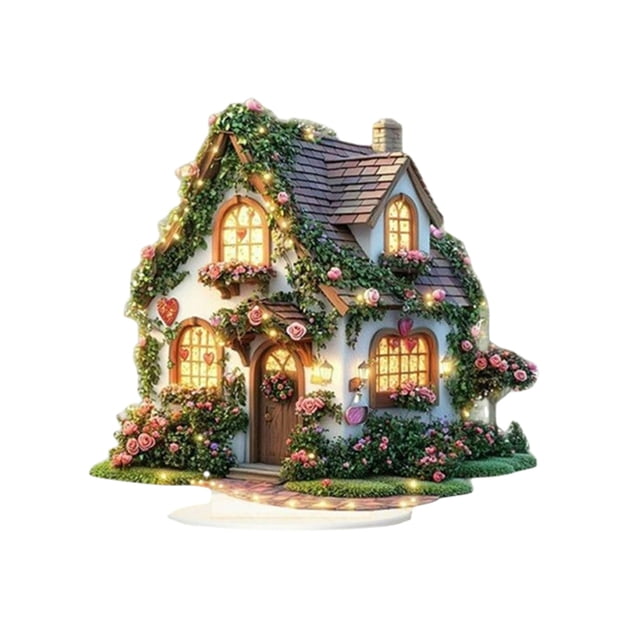 SIfdSeng Get it Fast Household Acrylic 2D Acrylic Desktop Living Room and Bedroom Home