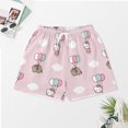thumbnail image 3 of Hello Kitty Women Pajamas Set Short Sleeve Sleepwear Button Down Nightwear Soft Pjs Set with Pockets, 3 of 7