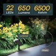 thumbnail image 4 of Luces solares tipo spot Linkind StarRay IP67 impermeables, paquete de 6, 4 of 9