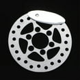 thumbnail image 4 of mmirethe Plaquette de Frein Structure en Acier Inoxydable Installation Pratique Taille Compacte Résistance à l'Usure Pièce de Cyclisme Joint de Frein Disque Longueur/sans Marque, 4 of 9