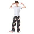 thumbnail image 3 of White Duck Pattern Pajama Pants Soft Lightweight Lounge Pants Bottoms Sleep Pants Warm Comfy, 3 of 9
