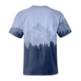 thumbnail image 4 of Summer Men's Popular T-shirt Printed Round Neck Short Sleeve T-shirt S, 4 of 5