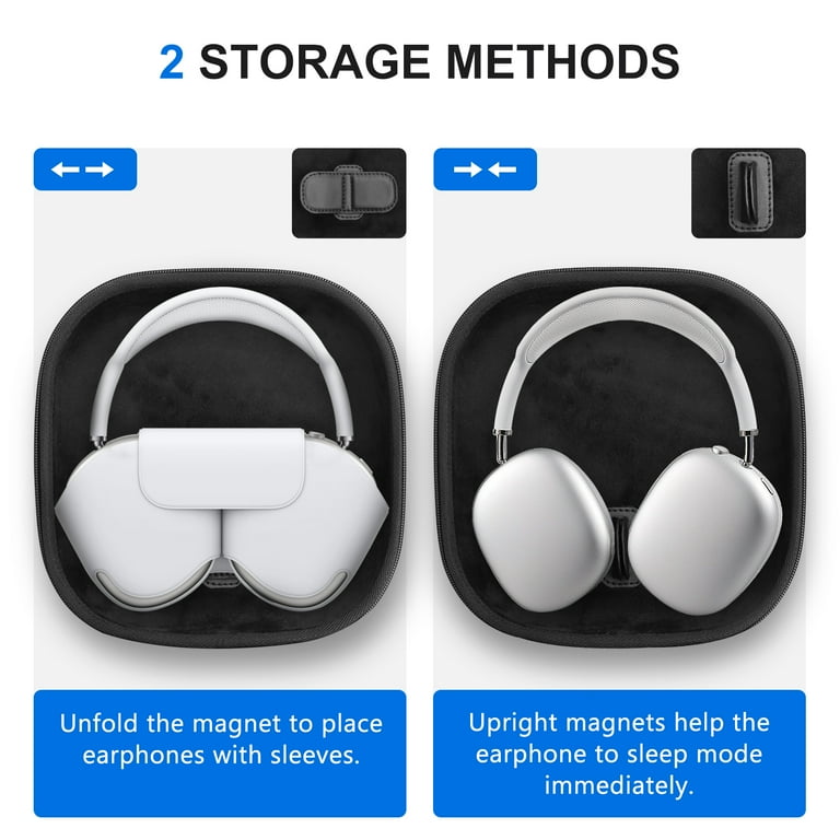 Apple AirPods Max Waterproof Hard Carrying Case, with Sleep