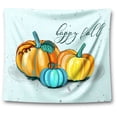 thumbnail image 1 of Awkward Styles Thanksgiving Tapestry Wall Hanging Happy Fall Pumpkins Home Decor, 1 of 2