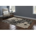 thumbnail image 3 of Jewel Clara Beige & Navy 5' x 7'6" Area Rug, 3 of 3