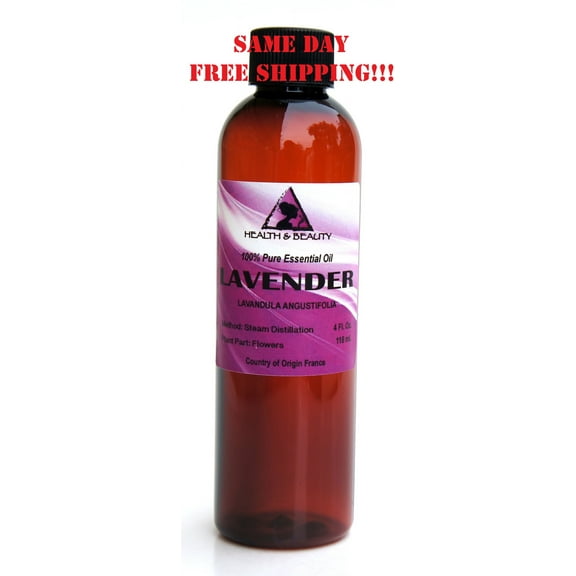 LAVENDER ESSENTIAL OIL AROMATHERAPY 100% PURE NATURAL 4 OZ