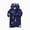 R253-Navy, variant on NOLDARES Girl's Robe Baby Boys Hoodie Robes Toddler Bathrobes for Kids Pajamas Sleepwear,Blue,3-4 Y