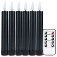 thumbnail image 1 of Velas LED Intermitentes Pilar Eléctricas Parpadeantes Sincronización 6 Uds., 1 of 9
