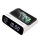 thumbnail image 2 of Estación de carga inalámbrica cuatro en uno 15W | Reloj despertador de carga rápida con pantalla digital y sensor de temperatura interior | Base de carga para múltiples dispositivos: teléfonos, 2 of 6