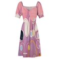 thumbnail image 4 of Hilma af Klint Los Diez Más Grande No. 05 Adulthood Group IV Vestido de manga corta vestido de noche mujer vestido suelto de mujer, 4 of 6