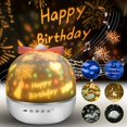 thumbnail image 1 of Proyector LED YONGSHENG cielo estrellado con música 6 películas giratorio 360, 1 of 5