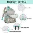 thumbnail image 4 of Floral Dog Design Backpack - Ergonomic & Breathable, 4 of 5