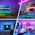 thumbnail image 4 of 5050RGB LED Room Lights Waterproof 5 Meter LED Strip Light Music Sync Bluetooth Remote Room Light Kit, 4 of 8