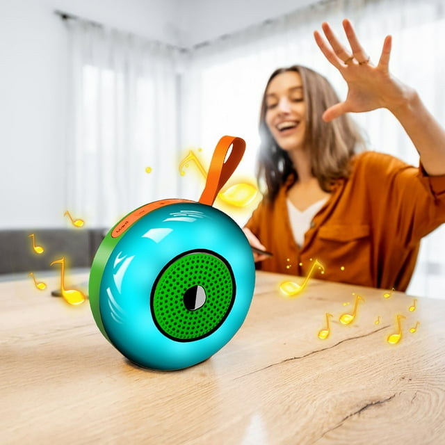 NARABB Magics Bluetooth Speaker New Magics LED Light Mobile Phone Wireless Card Portable Portable Mini Speaker