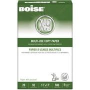 Boise OX9007 X-9 Multi-Use Copy Paper, 92 Bright, 20lb, 11 x 17, White, 2500 Sheets/Carton