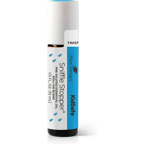 Plant Therapy Aceites Esenciales para la Respiración en Roll On Respir Aid, 10 ml