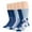 Denim Blue, Light Blue (A094), variant on 7BigStars Kingdom Men's Diabetic Seamless Crew Socks - 5 Pack Large - Stripe Pattern - Sock Size 10-13 Shoe Size 9-12 Burgundy, Dark Navy, Olive Green, Light Beige