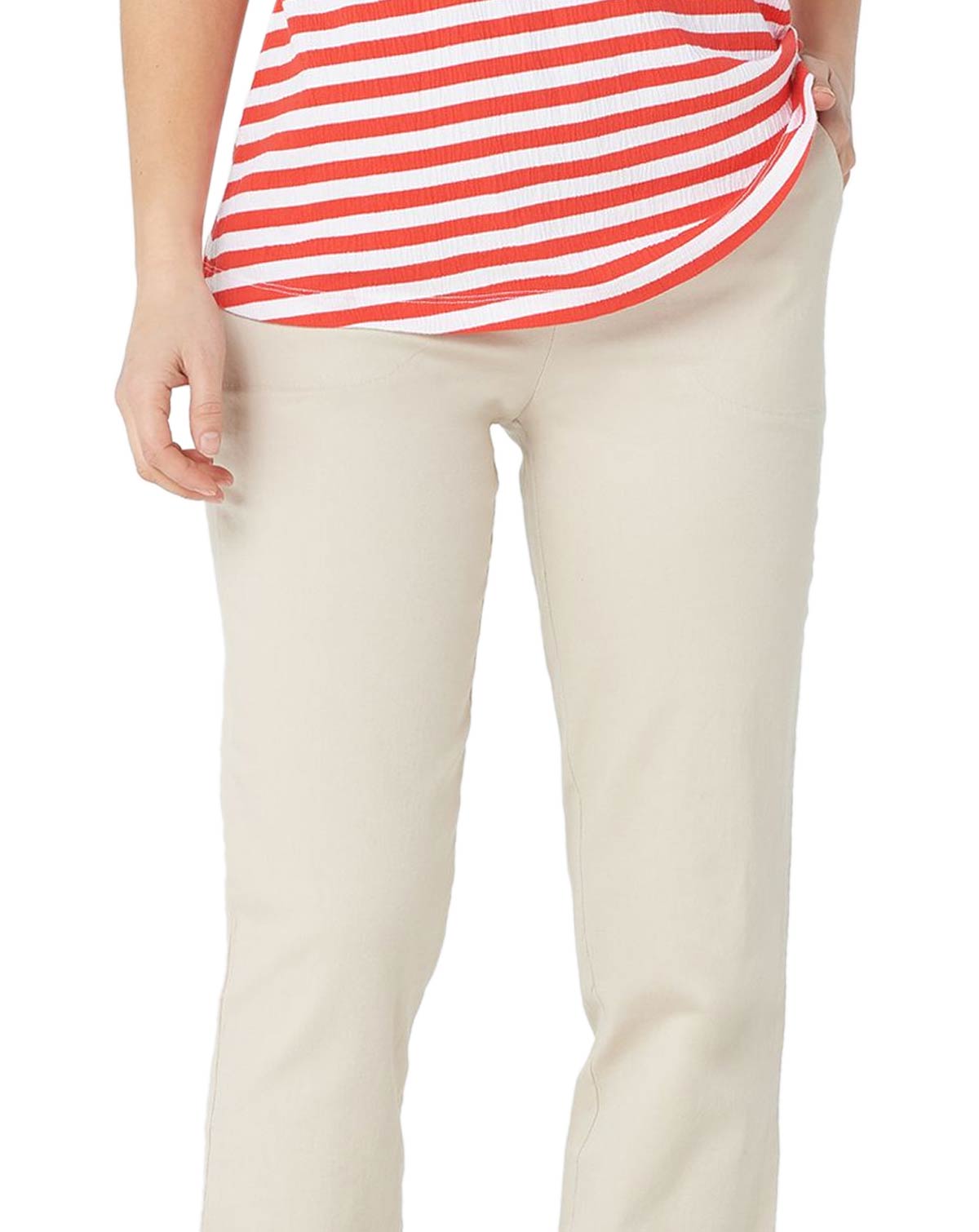 denim & co original waist stretch pants