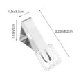 thumbnail image 2 of BESTYASH 4Ud Clips Para Mantel En De Acero Inoxidable Con Bordes Suaves Para Cocina, 2 of 7