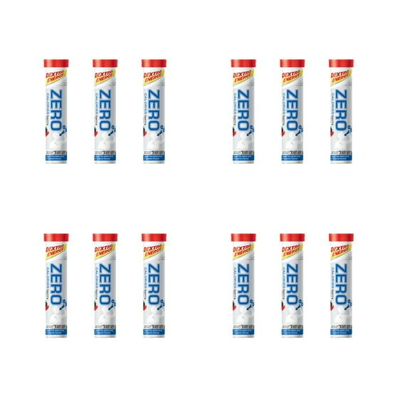 Dextro Energy Tableta Efervescente Electrolitos 0calorias 12 Berry DEXTRO ENERGY ZERO TABLETAS
