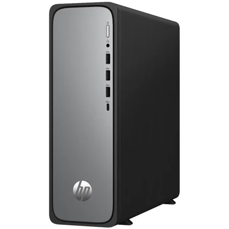 HP S03-0933wb OmniDesk Slim Desktop i3-14100 3.5GHz Intel UHD Graphics 8GB RAM 512GB SSD Win 11 Home Meteor Silver