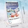 thumbnail image 3 of Injueey Calendario de cuenta regresiva de Navidad, 100 días, portátil, bonito, para el hogar, dormitorio, oficina, planificador de , Kits de decoración para fiestas, 3 of 6