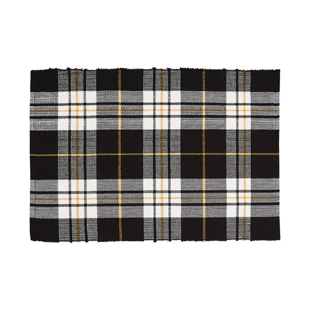 Parker Black & Yellow Single Placemat